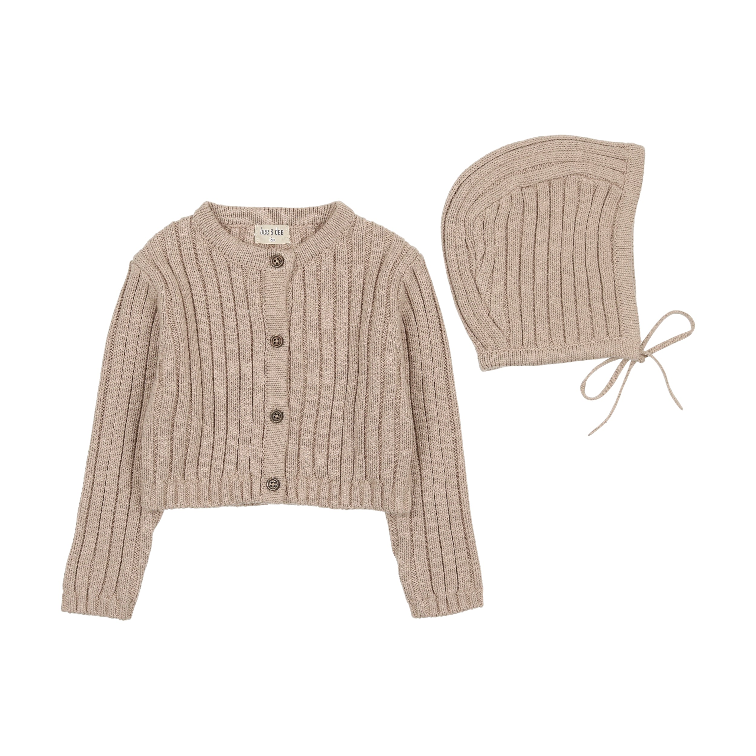 Wide Ribbed Cardigan