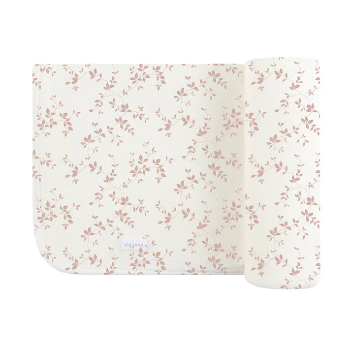 Vine Pattern Muslin Swaddle