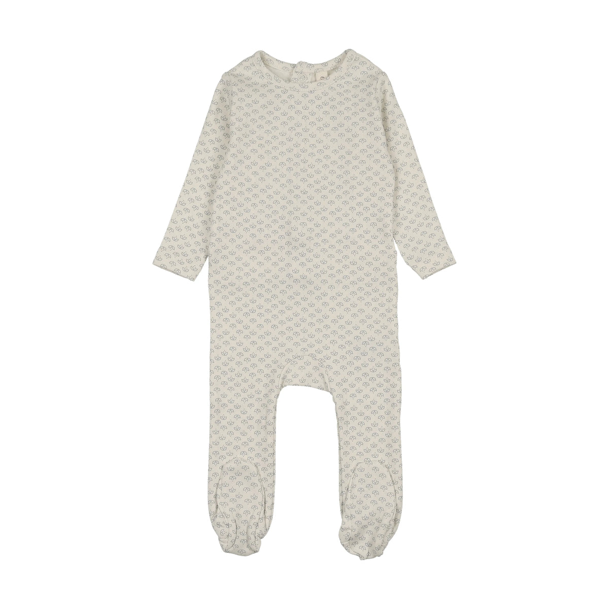 Mini Flora Print Footie
