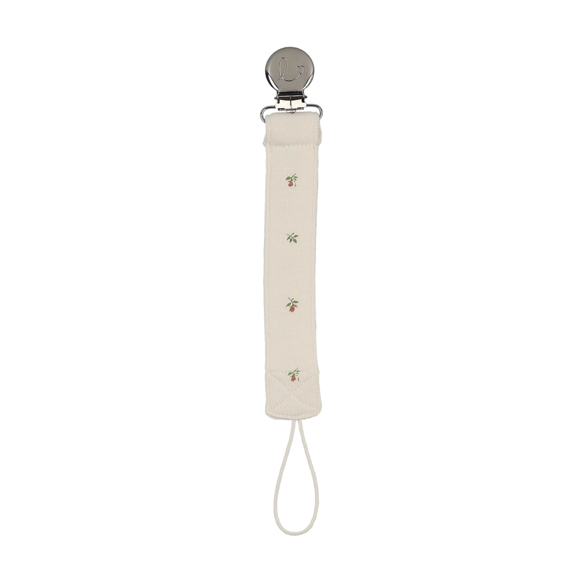 Bitsy Floral Pacifier Clip