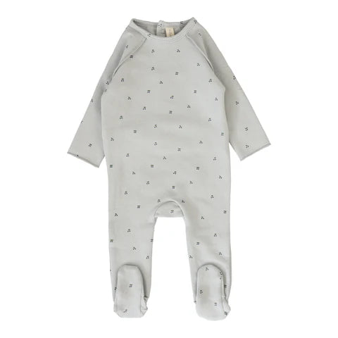 Cherry Print Footie