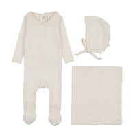 Crochet Collar Layette Set