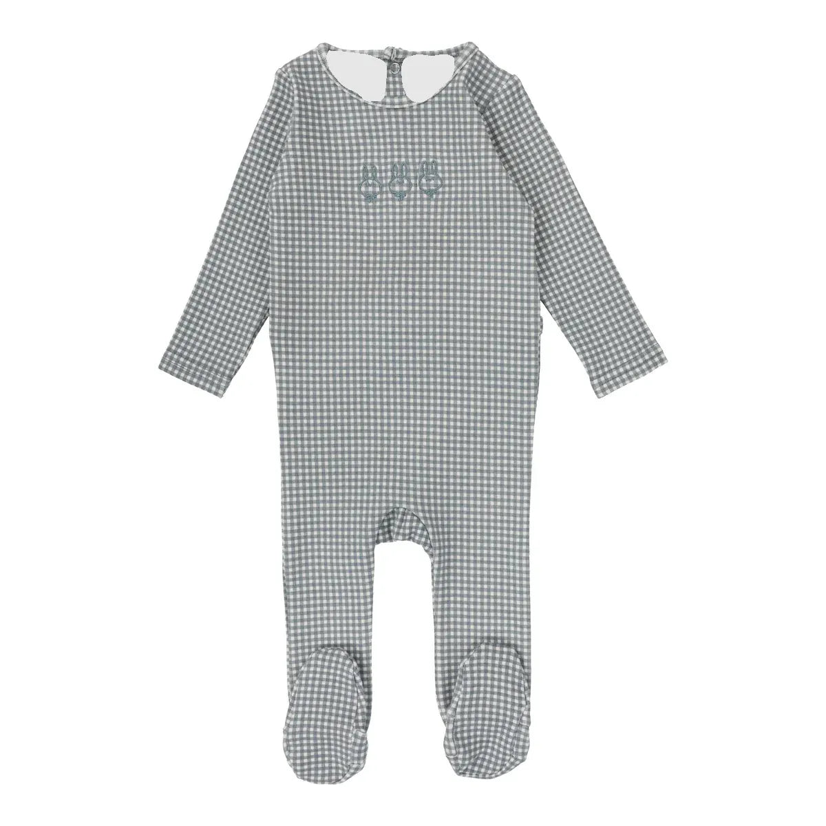 Gingham Bunny Footie