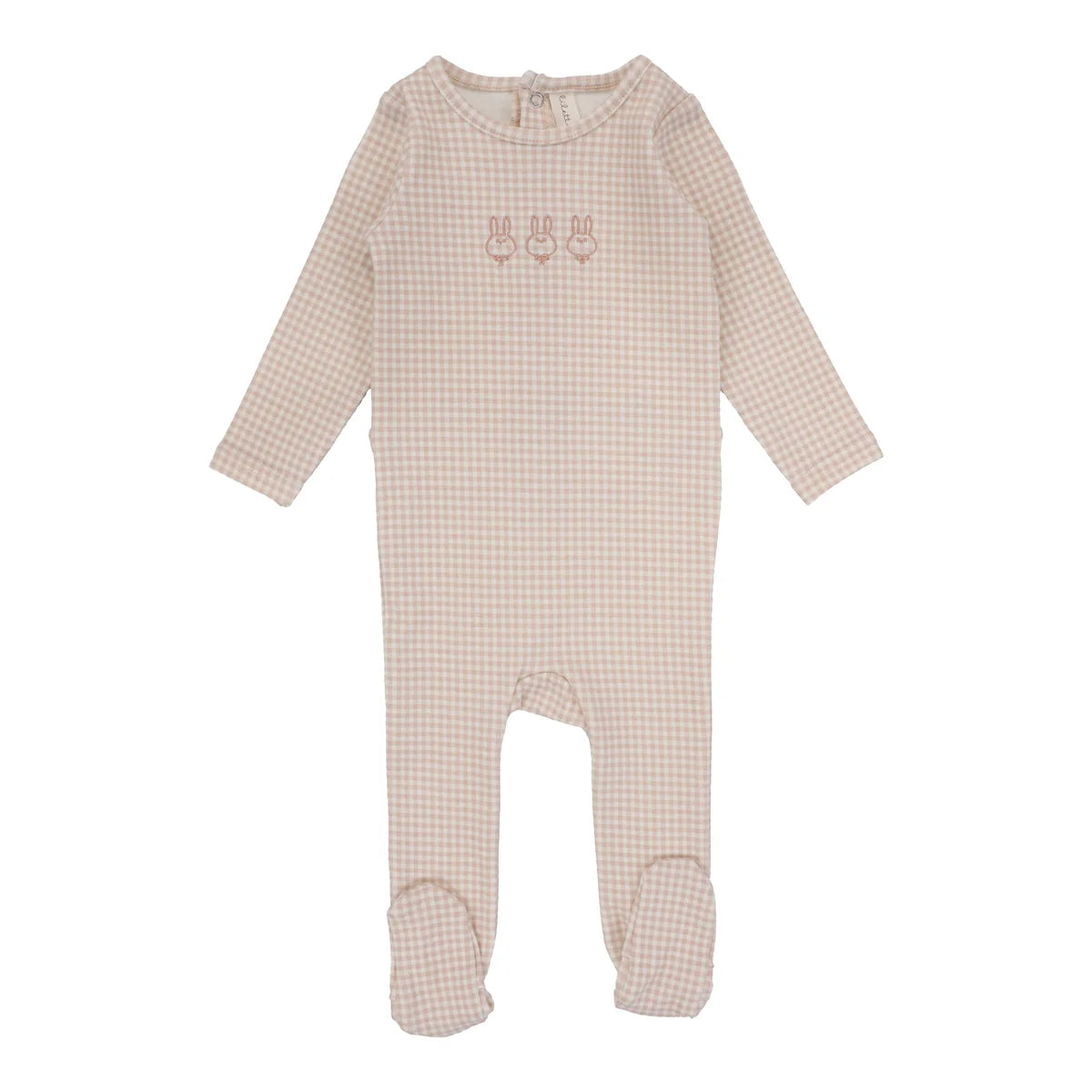 Gingham Bunny Footie