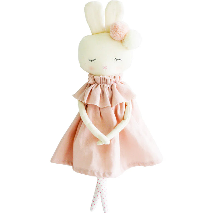 Isabelle Bunny Pink Linen 40cm