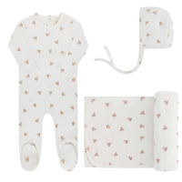Velour Leaf Pattern - Take Me Home Set