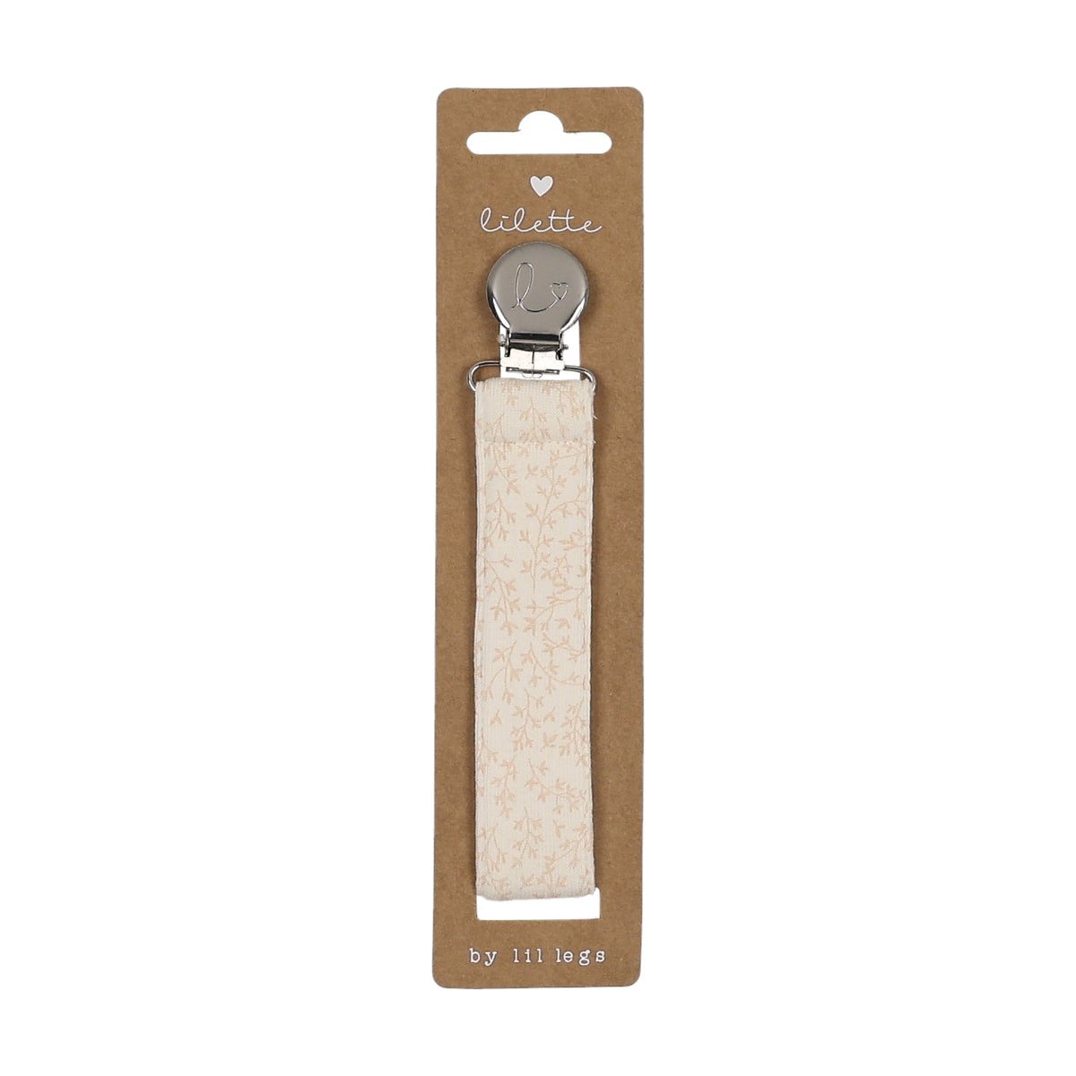 Leaf Trail Pacifier Clip