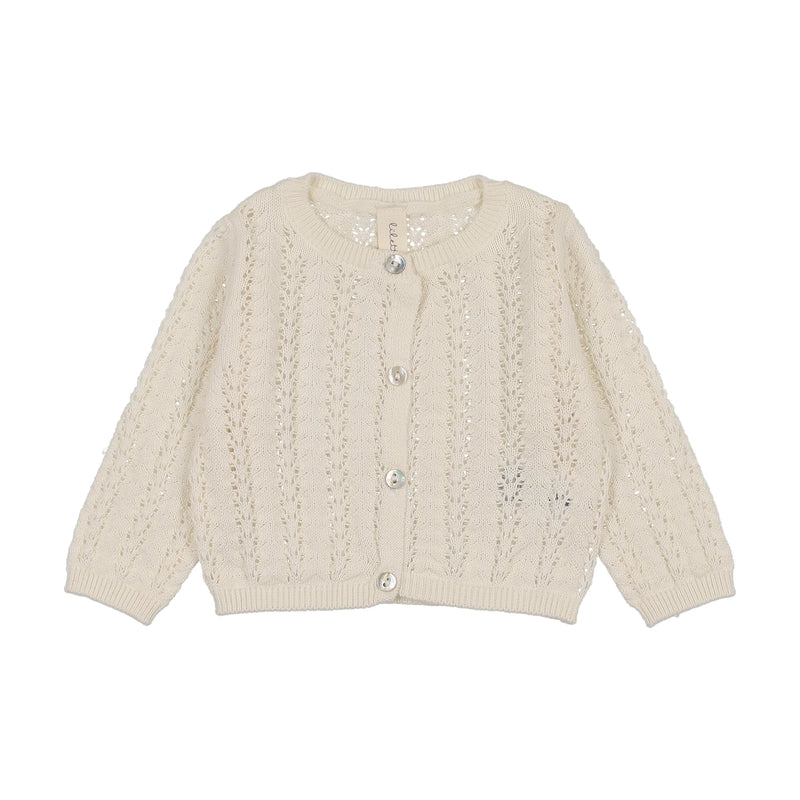 Crochet Knit Shrug & Bonnet