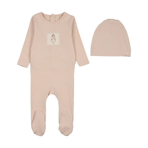 Graphic Tag Footie Set