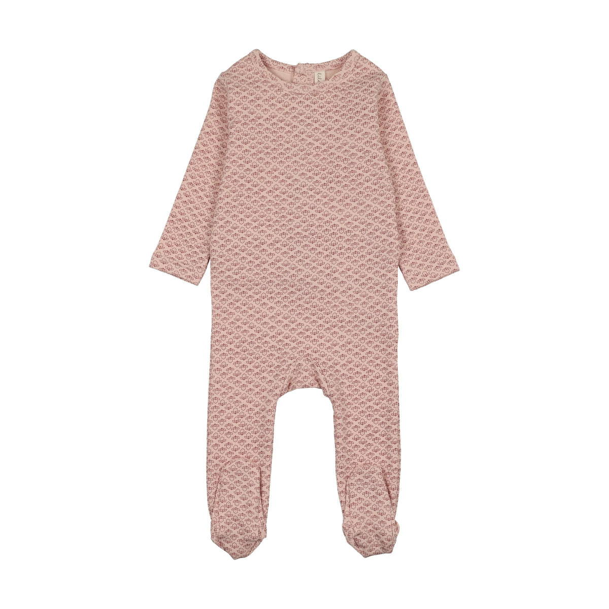 Mini Flora Print Footie