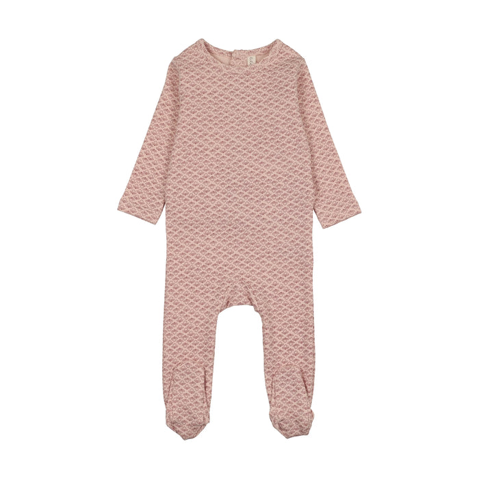 Mini Flora Print Footie