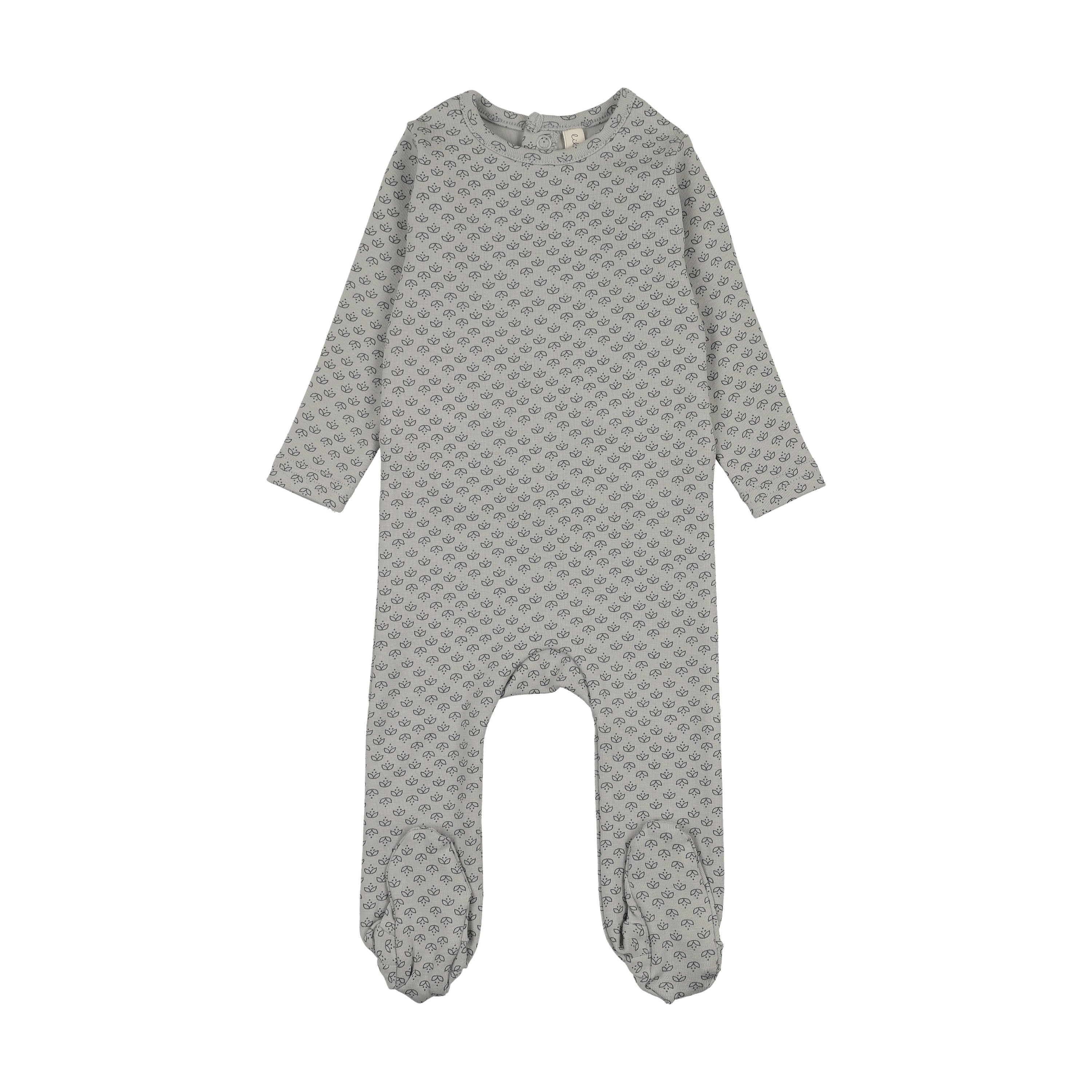 Mini Flora Print Footie