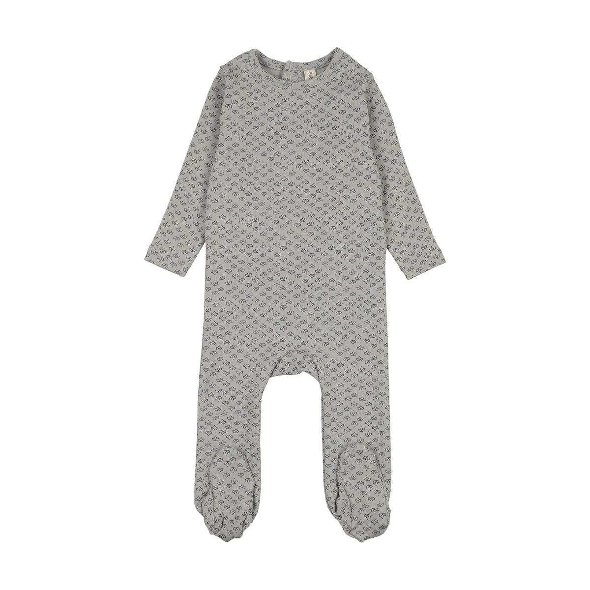 Mini Flora Print Footie