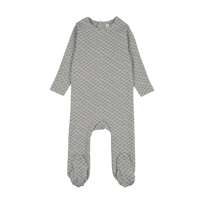 Mini Flora Print Footie