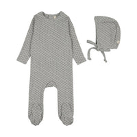 Mini Flora Print Footie Set