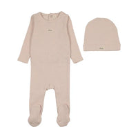 Striped Bebe Footie Set