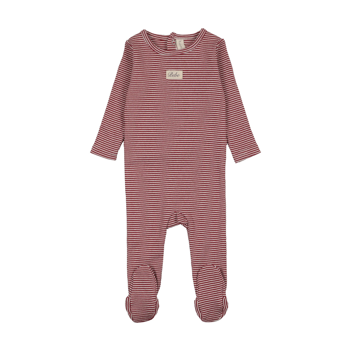 Striped Bebe Footie