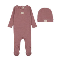 Striped Bebe Footie Set