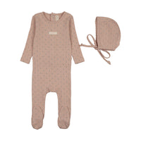 Floret Print Footie Set