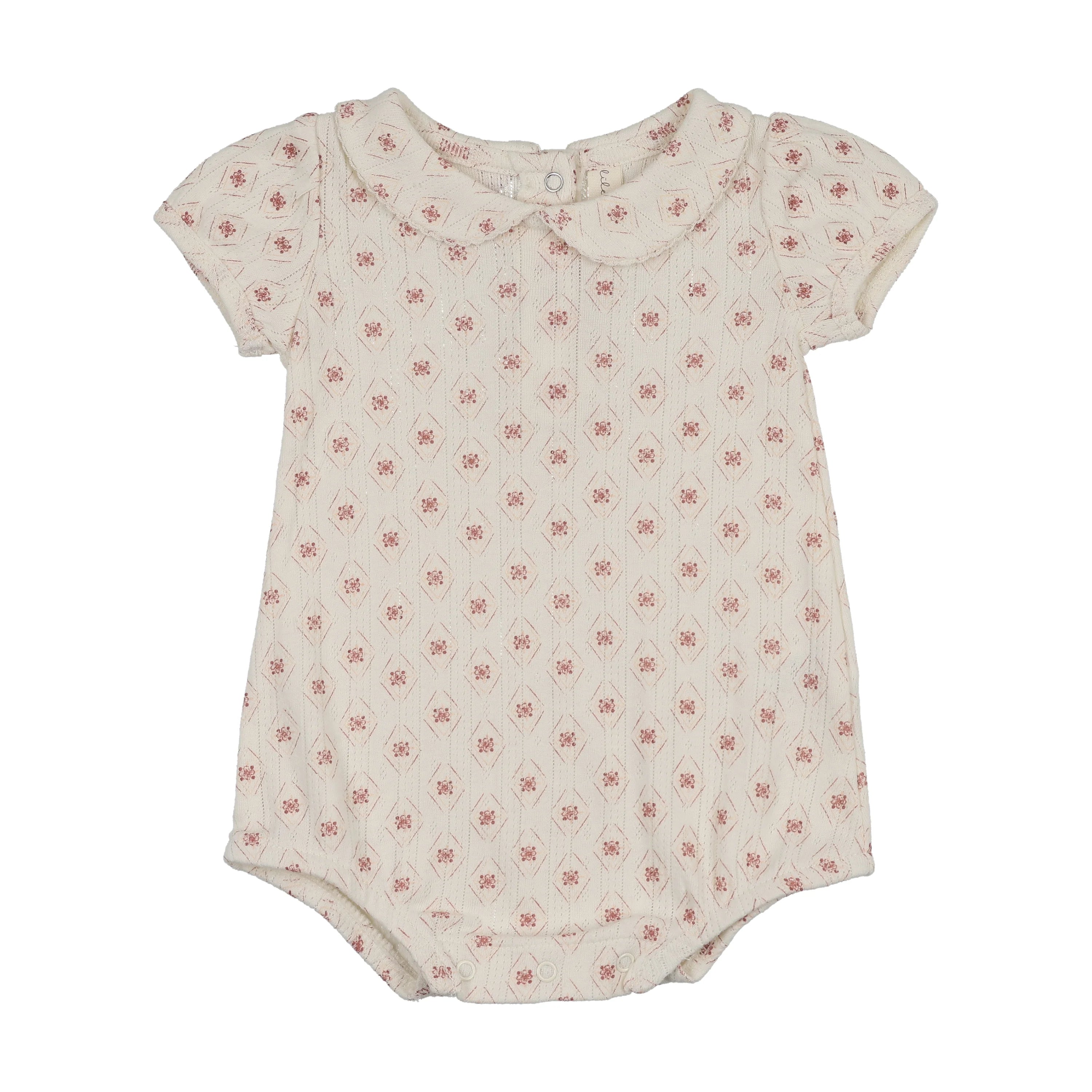 Geo Floral Printed Onesie