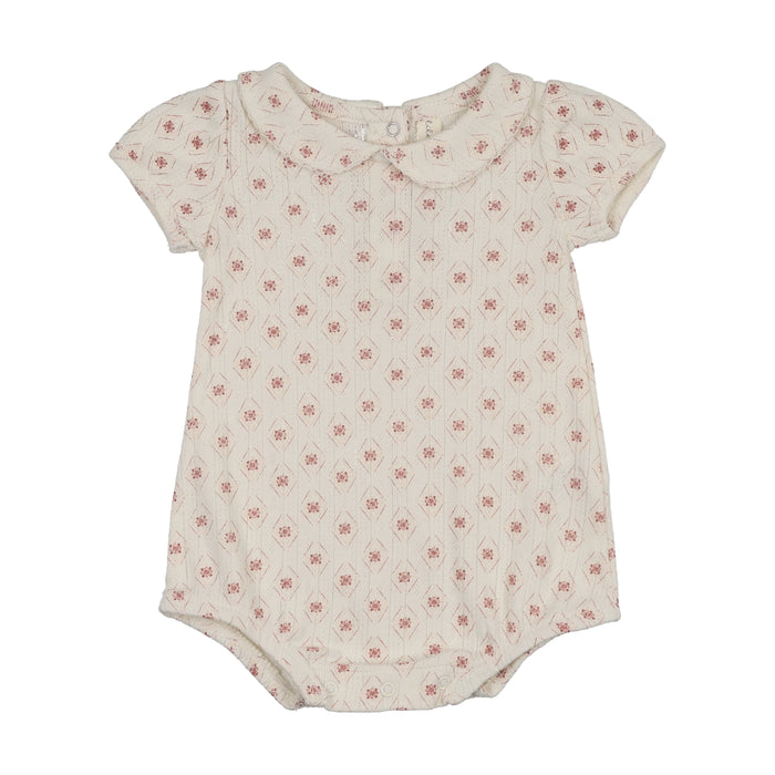 Geo Floral Printed Onesie