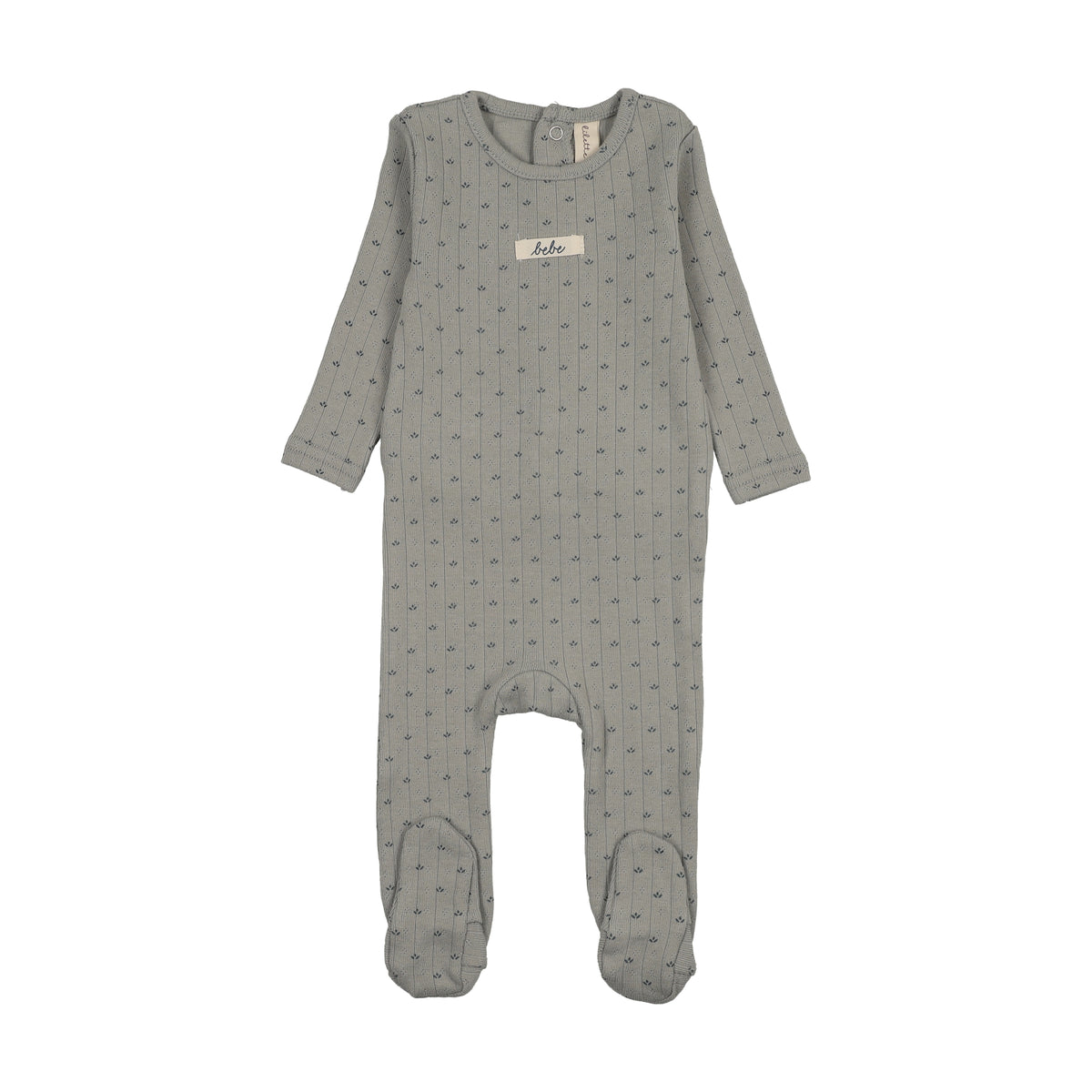 Floret Print Footie