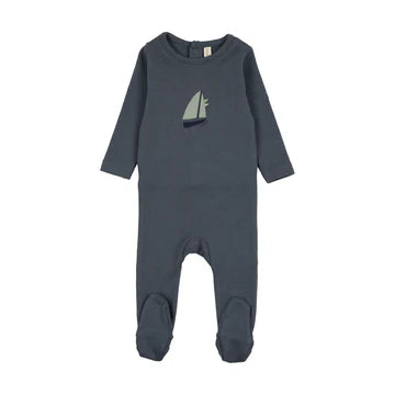 Nautical Graphic Footie