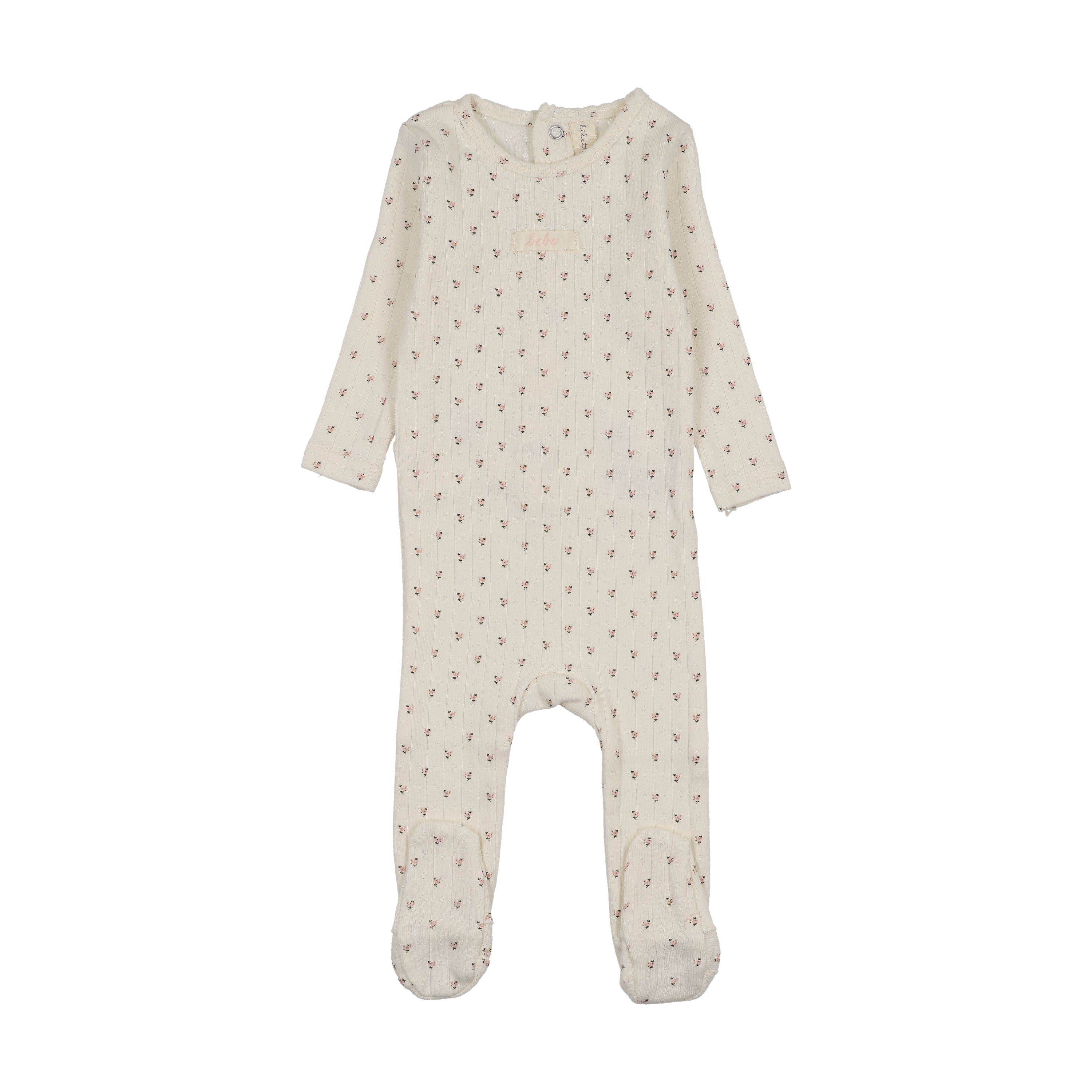 Floret Print Footie