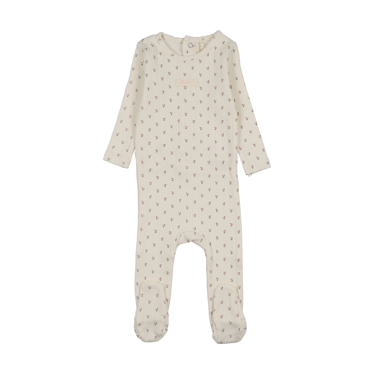 Floret Print Footie