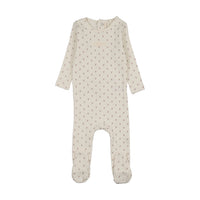 Floret Print Footie