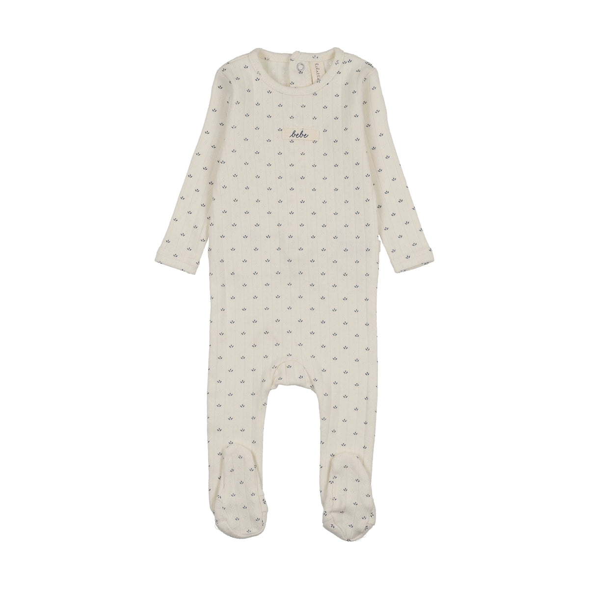 Floret Print Footie