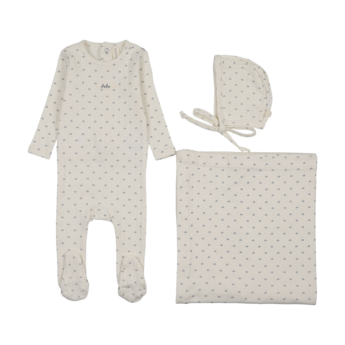 Floret Print Layette Set