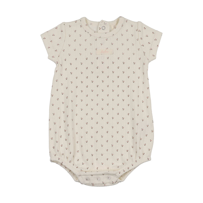 Floret Print Onesie