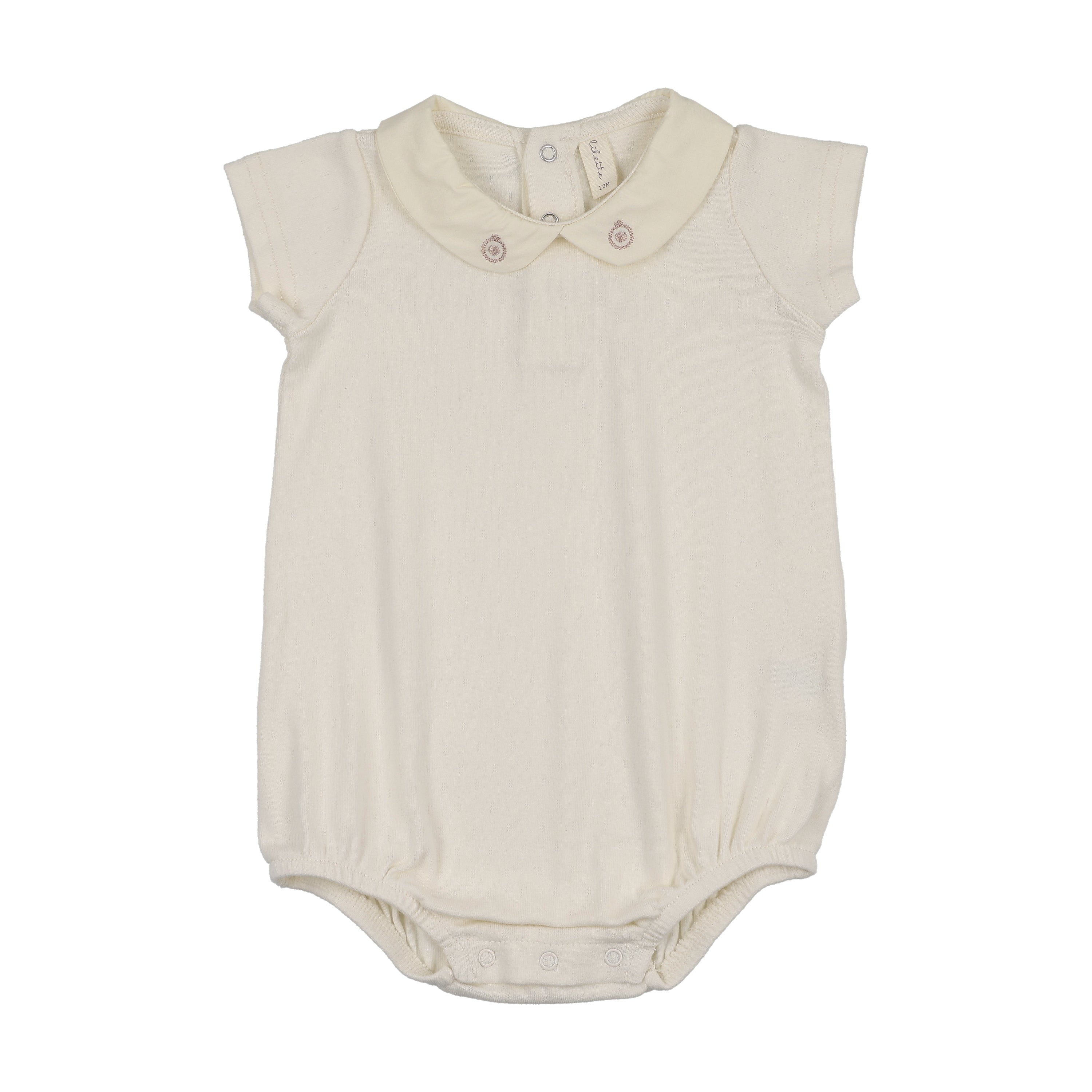 Sweetheart Collar Romper