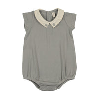 Sweetheart Collar Romper