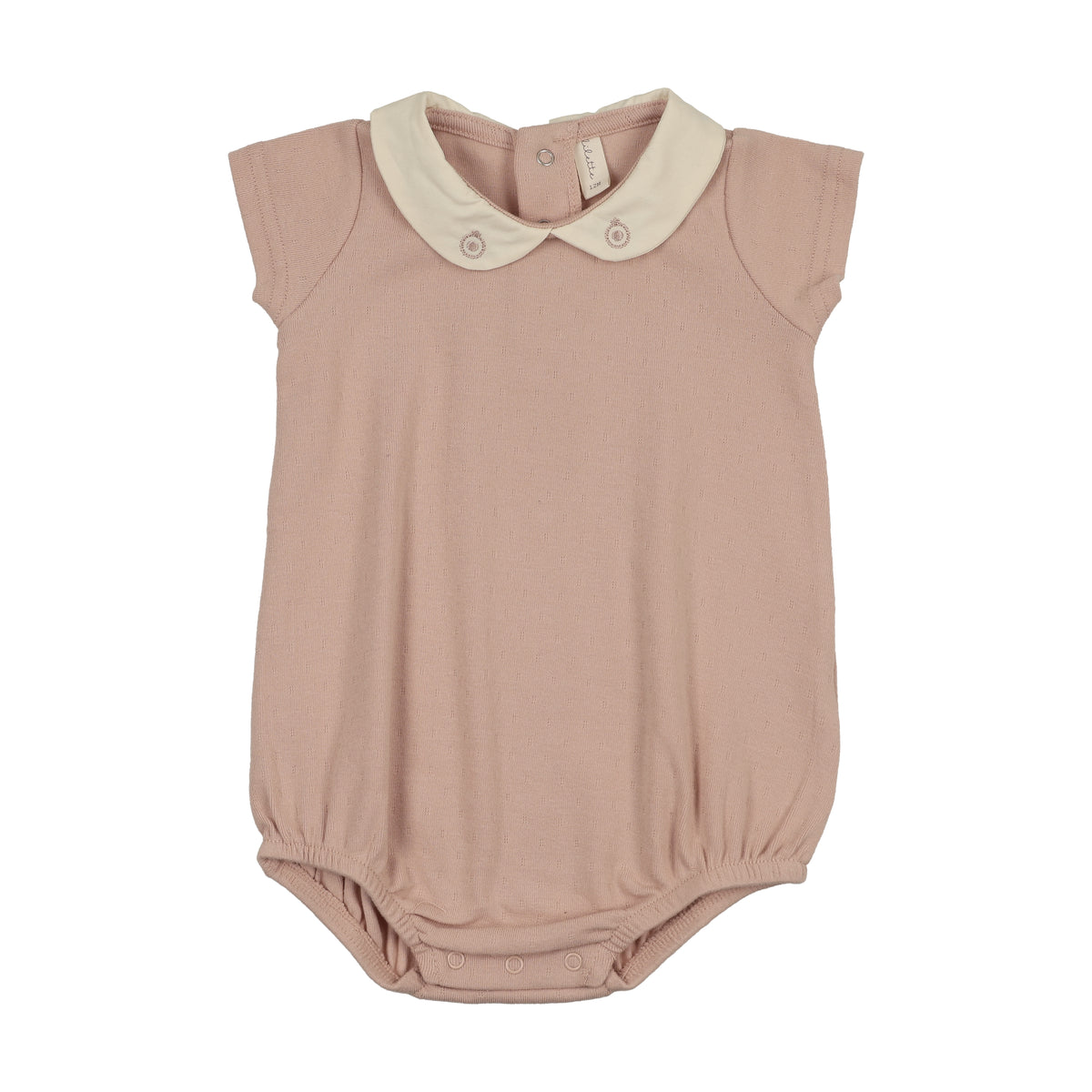 Sweetheart Collar Romper