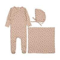 Printed Wrapover Layette Set