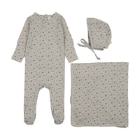 Printed Wrapover Layette Set
