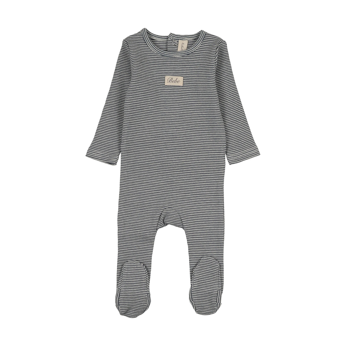 Striped Bebe Footie