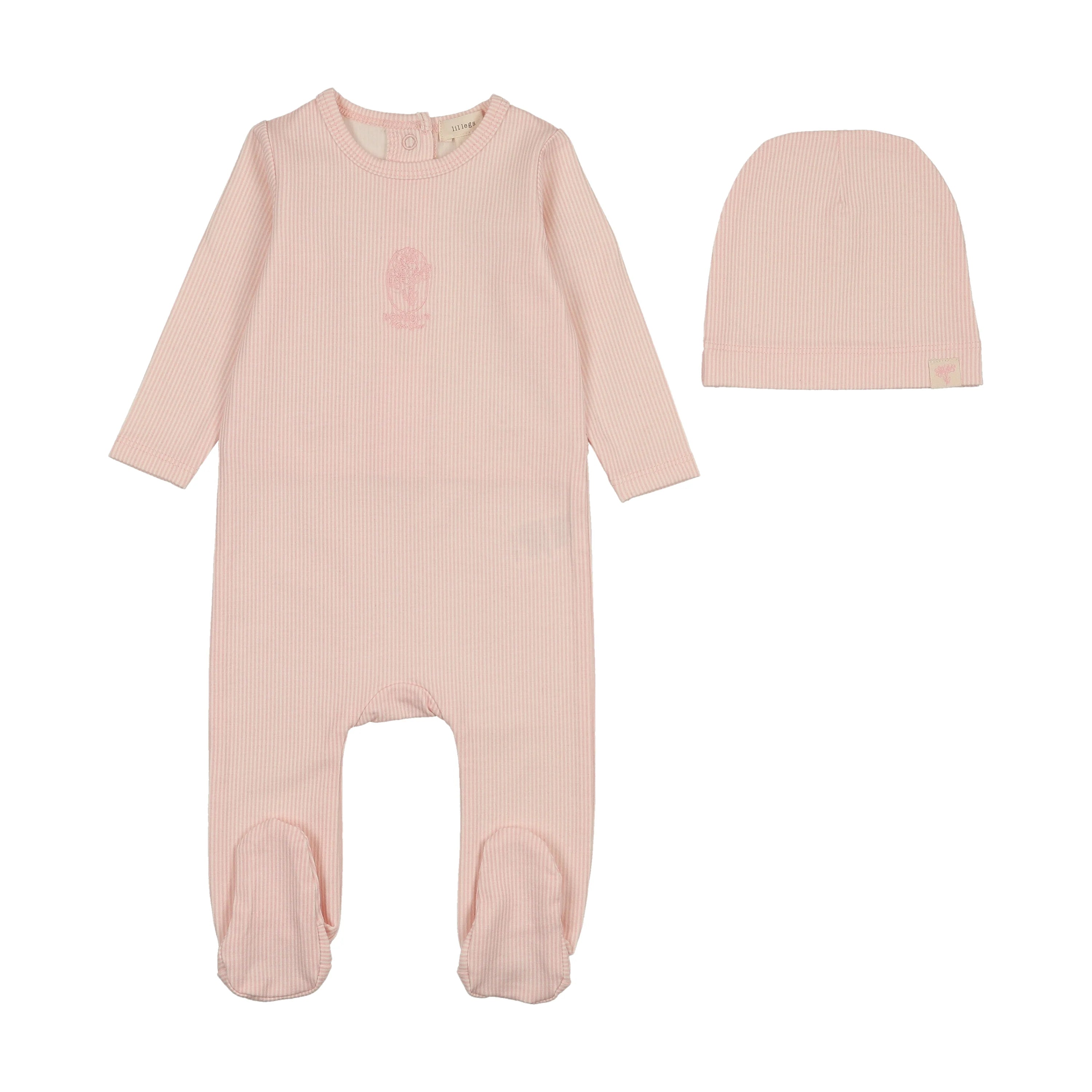 Sailor Stripe Footie Set