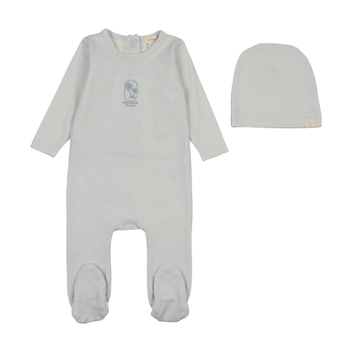 Sailor Stripe Footie Set