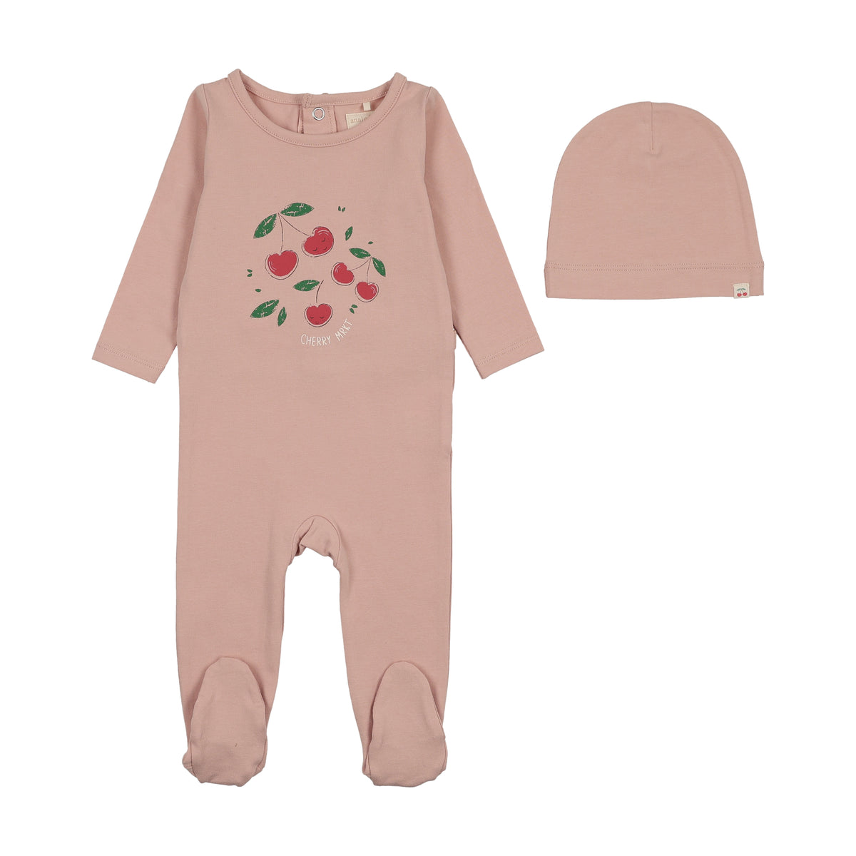 Common Folk Boys Footie & Hat Set