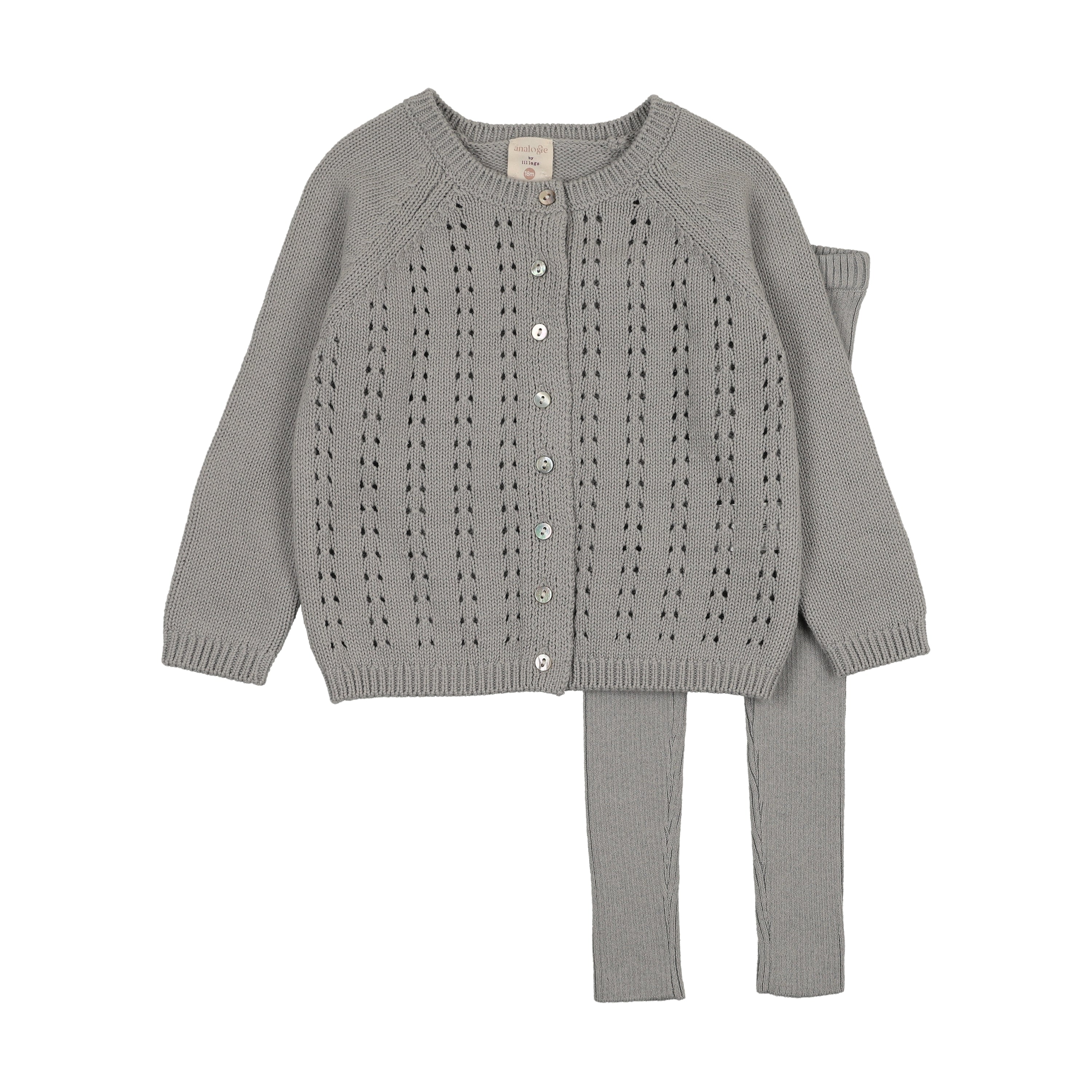 Cardigan Knit Set