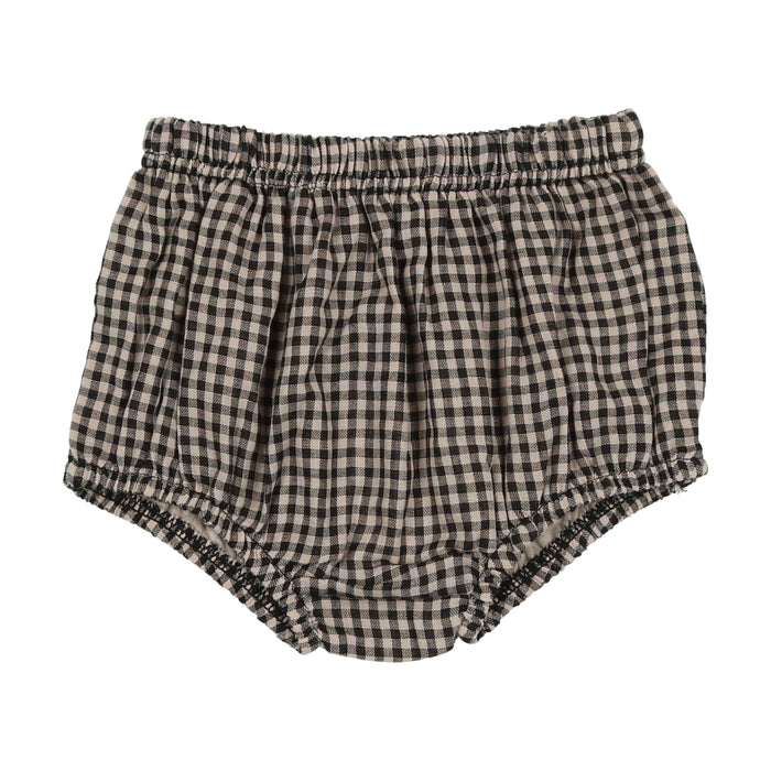 Boys Gingham Shirt + Bloomers