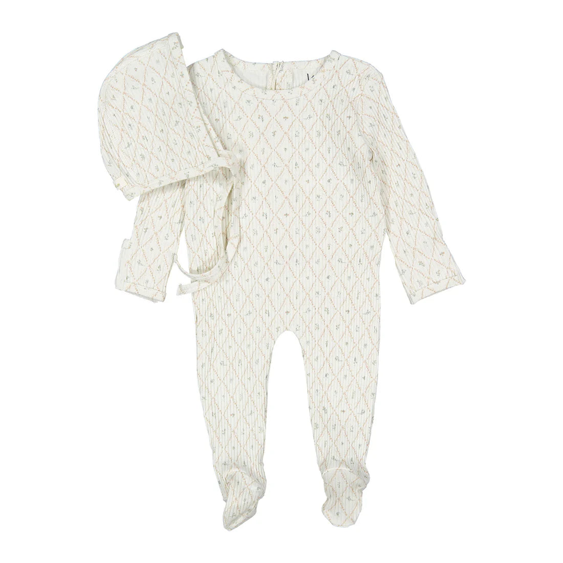 Fairytale Footie & Bonnet