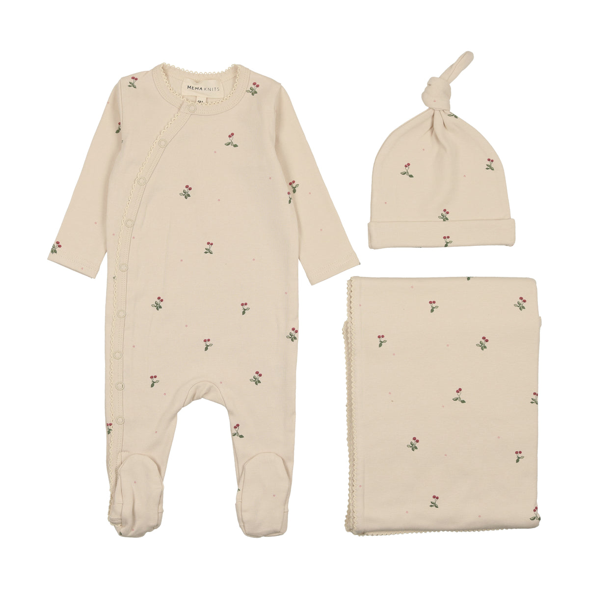 Picot Edge Layette Set