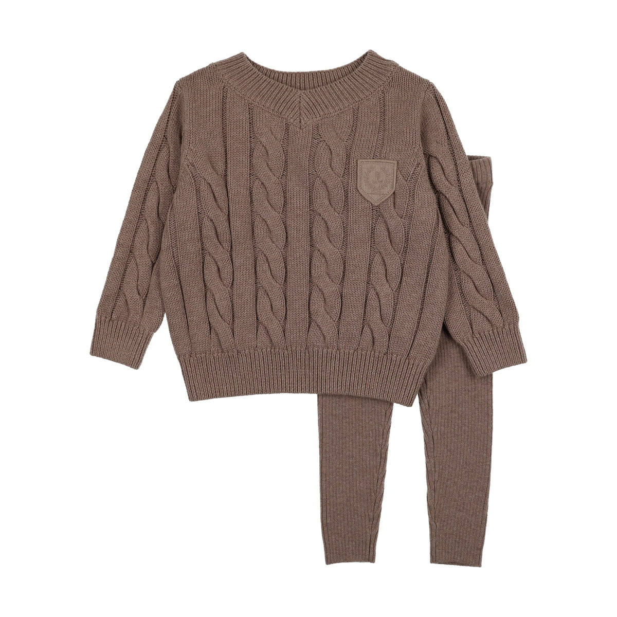 Chunky Cable Knit Toddler Set