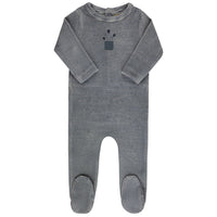 Stripe Bunny Footie