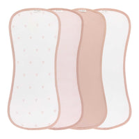4 Pack Jersey Burp Cloths