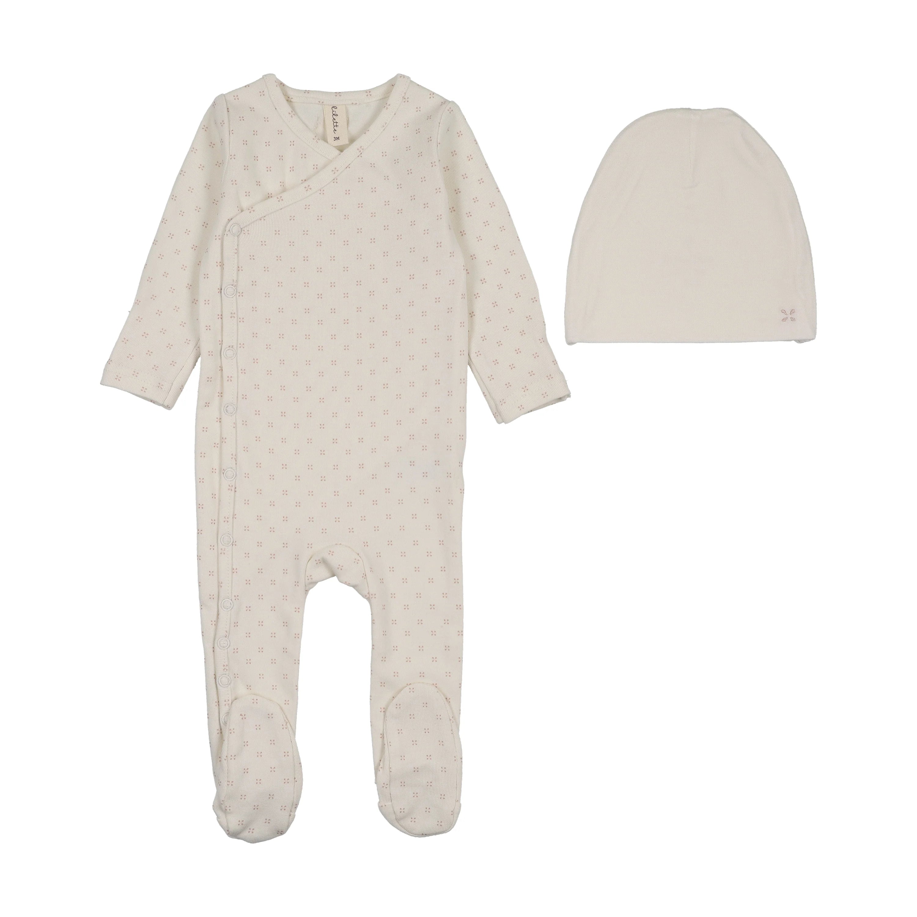 Take Me Home Clover Footie Set